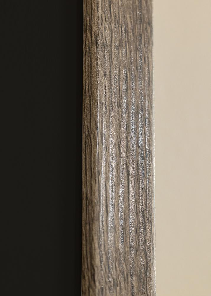 Rama Fiorito Orzech 30x40 cm - Passe-patrout Czarny 21x30 cm