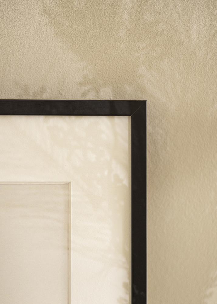 Rama E-Line Szkło akrylowe Czarny 13x18 cm