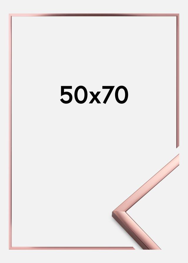 Rama Plakat Frame Aluminum Różowe złoto 50x70 cm