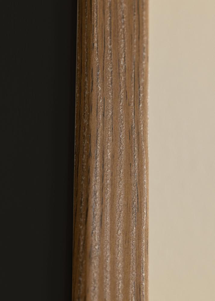 Rama Fiorito Ciemny Dąb 50x60 cm - Passe-patrout Czarny 37x46 cm