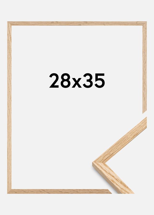 Rama Wąski Dąb Szkło akrylowe 28x35 cm