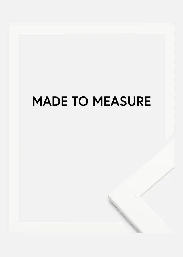 Rama Trendline Biały - Dowolny rozmiar