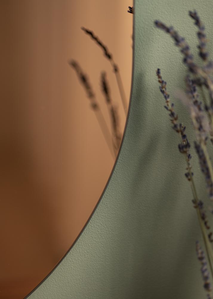 KAILA Lustro Owalny Rose Gold 50x100 cm