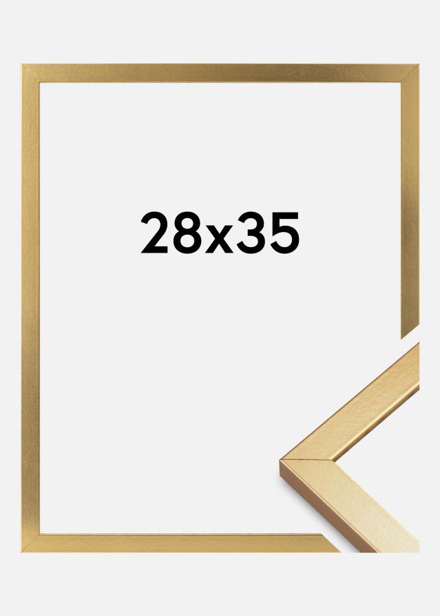 Rama Minerva Szkło akrylowe Złoty 28x35 cm