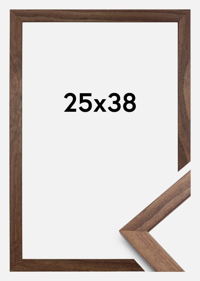 Rama Stylowy Szkło akrylowe Orzech 25x38 cm
