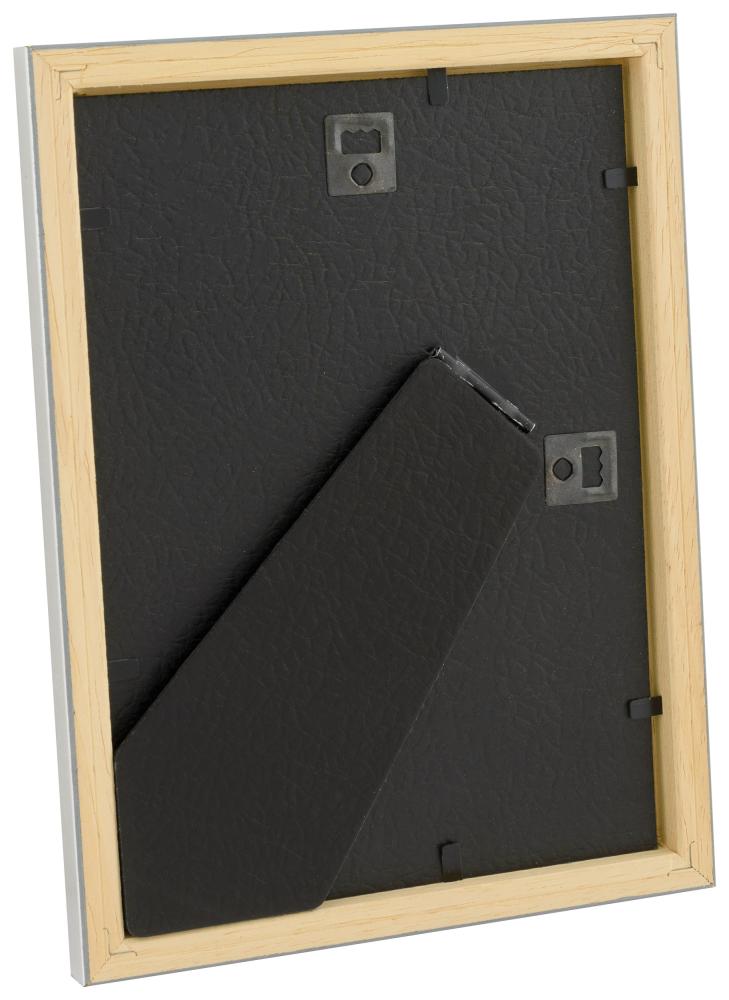 Rama Slim Matowy Szkło antyrefleksyjne Srebrny 15x20 cm