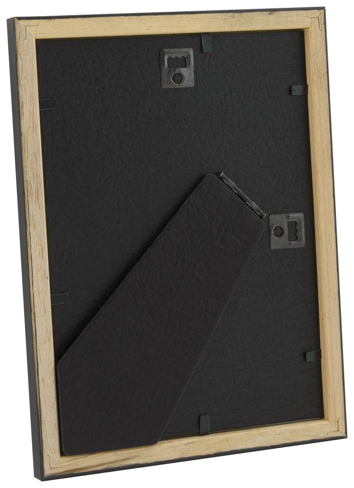 Rama Slim Matowy Szkło antyrefleksyjne Czarny 15x20 cm