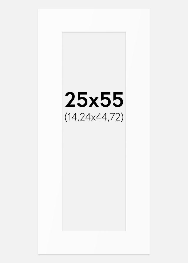 Passe-patrout Biały Standard (Białe Rdzeń) 25x55 cm (14,24x44,72)