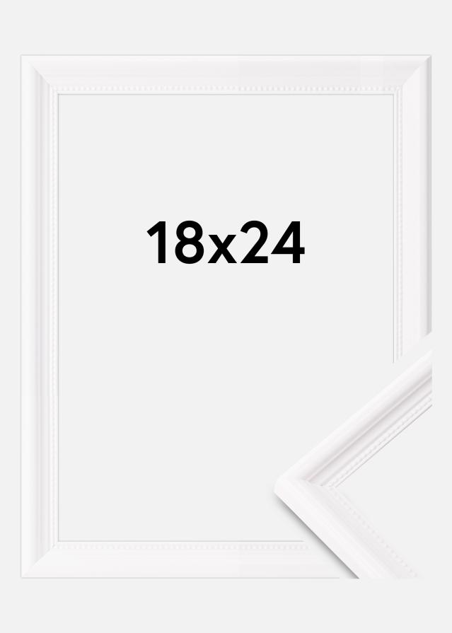 Rama Gala Szkło akrylowe Biały 18x24 cm