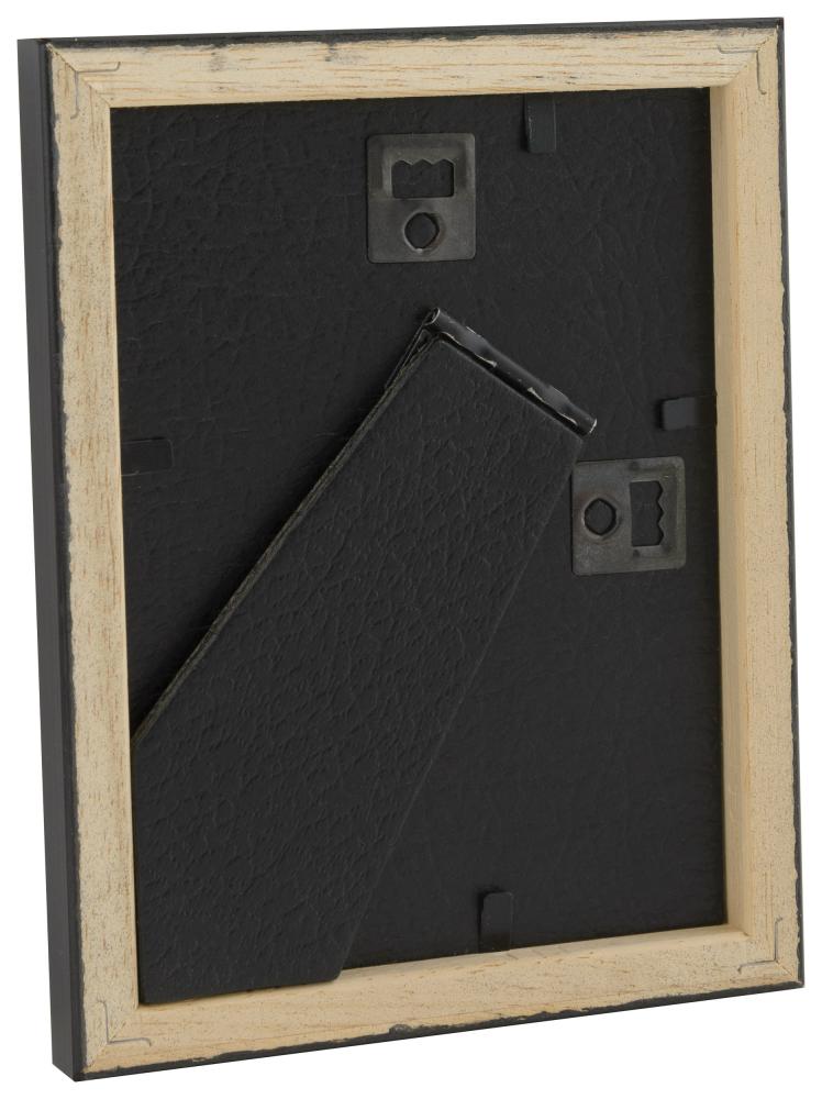 Rama Slim Matowy Szkło antyrefleksyjne Czarny 9x12 cm