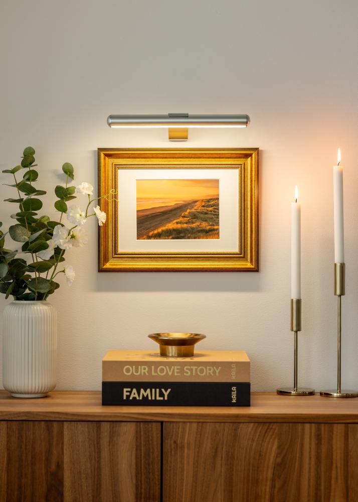 KAILA Lux Oświetlenie Obrazów na Baterie 33 cm - Srebrny