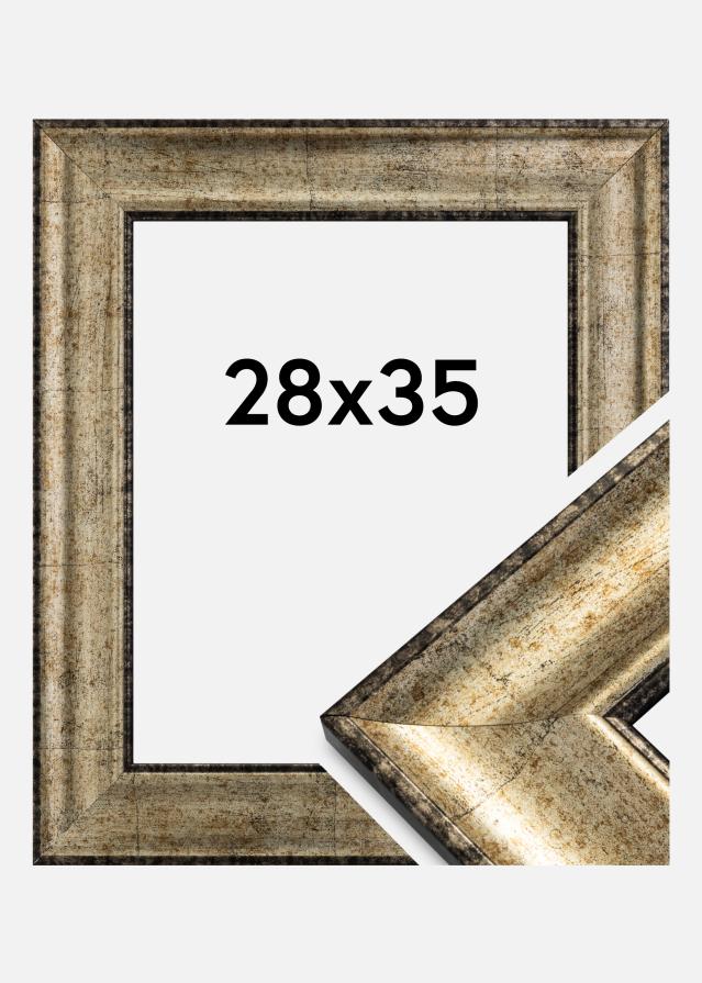 Rama Saltsjöbaden Szkło akrylowe Stare złoto 28x35 cm