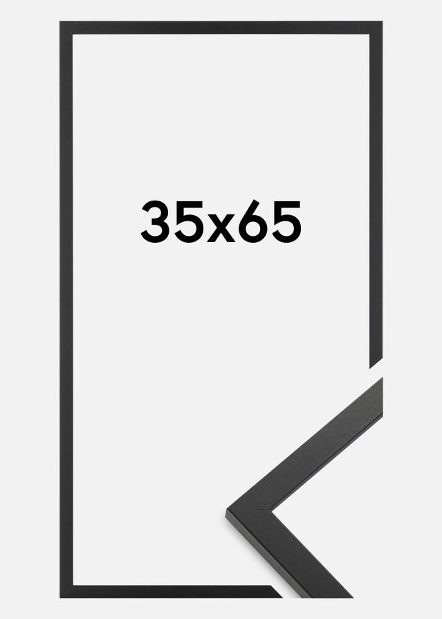 Rama Trendy Pleksi Szklane Czarne 35x65 cm