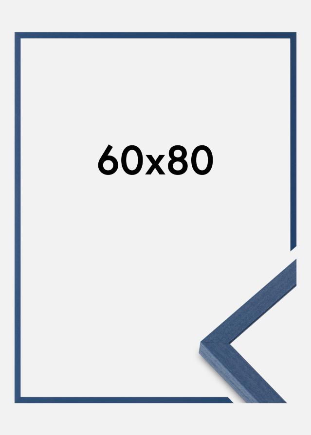 Colorful Szkło akrylowe Niebieski 60x80 cm