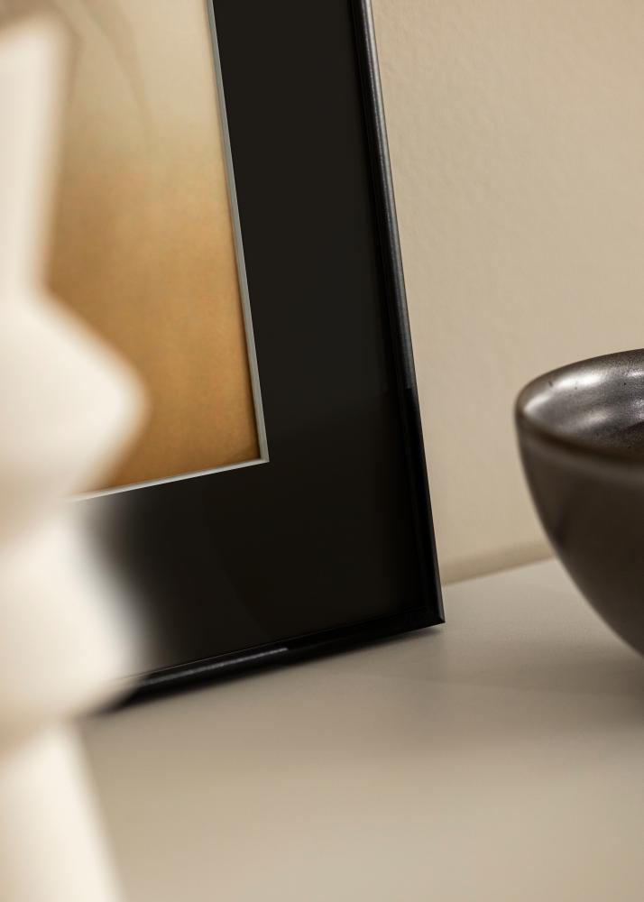 Rama Visby Czarny 30x40 cm - Passe-patrout Czarny 20x28 cm