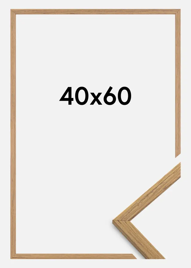 Rama Edsbyn Drewno tekowe 40x60 cm