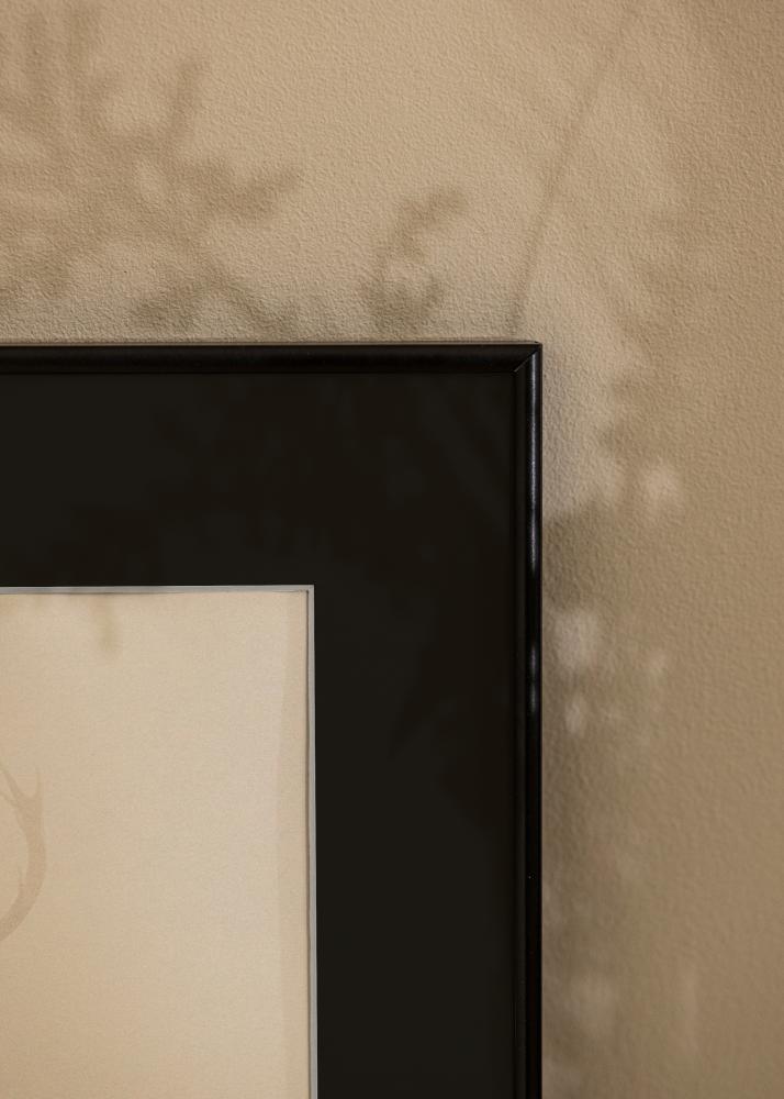 Rama Visby Czarny 30x40 cm - Passe-patrout Czarny 20x28 cm