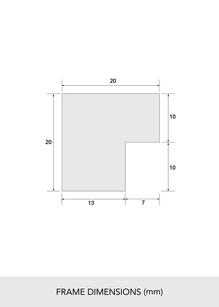 Premium by BGA Czarny 60x80 cm