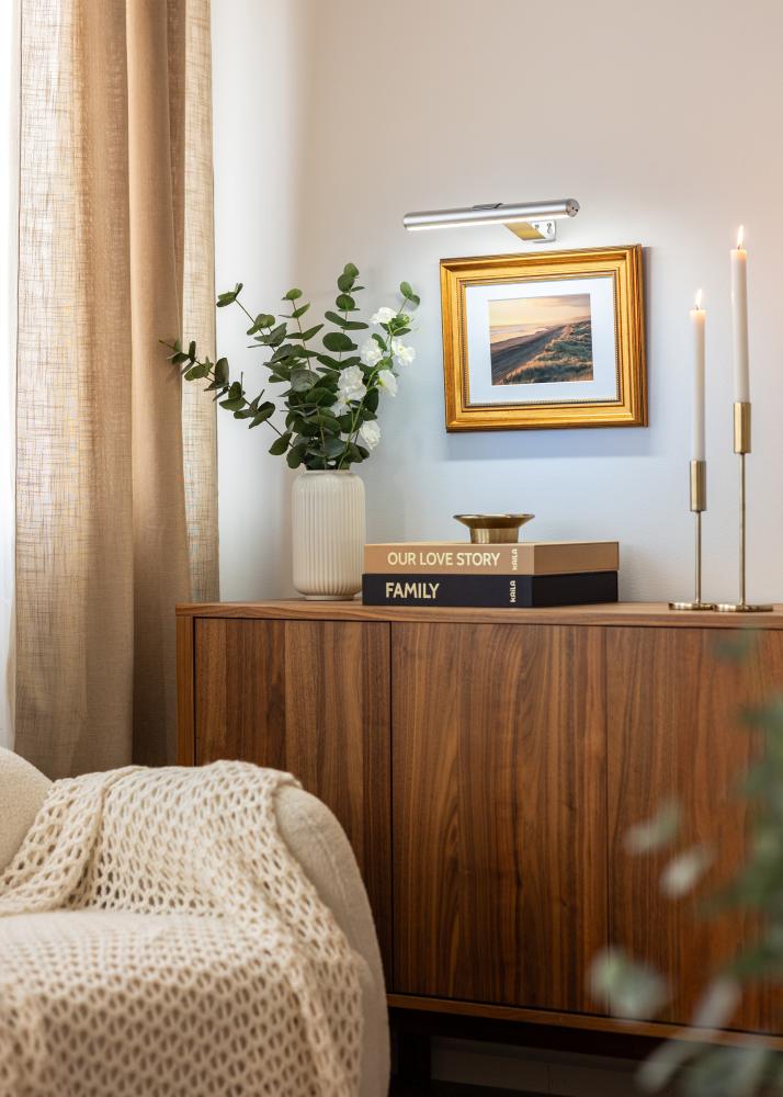 KAILA Lux Oświetlenie Obrazów na Baterie 33 cm - Srebrny