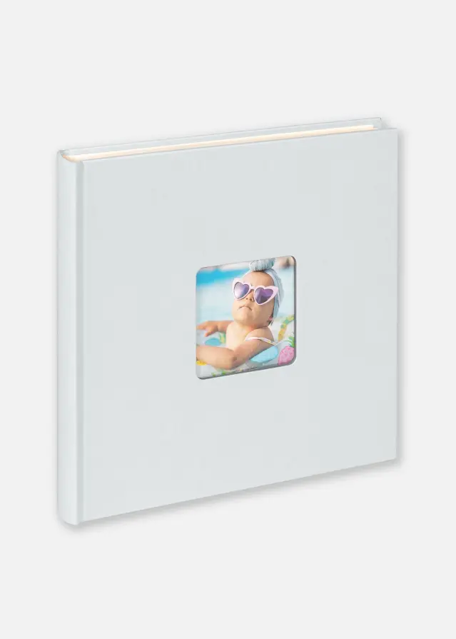 Fun Album dla niemowlaka Niebieski - 26x25 cm (40 Białe stron/20 arkuszy)