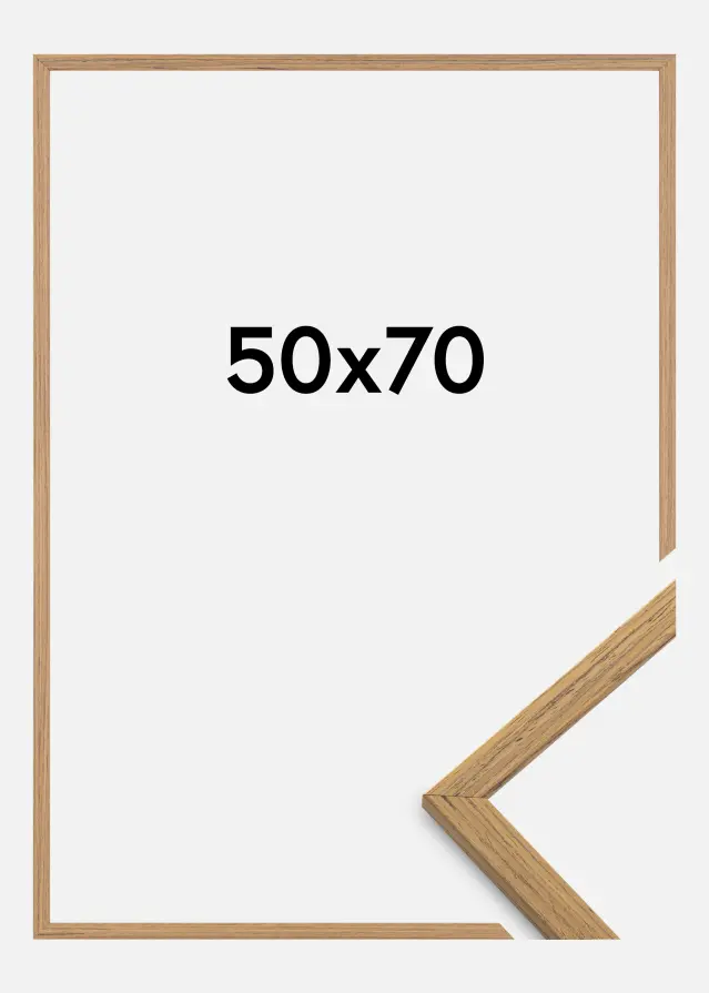 Rama Edsbyn Drewno tekowe 50x70 cm