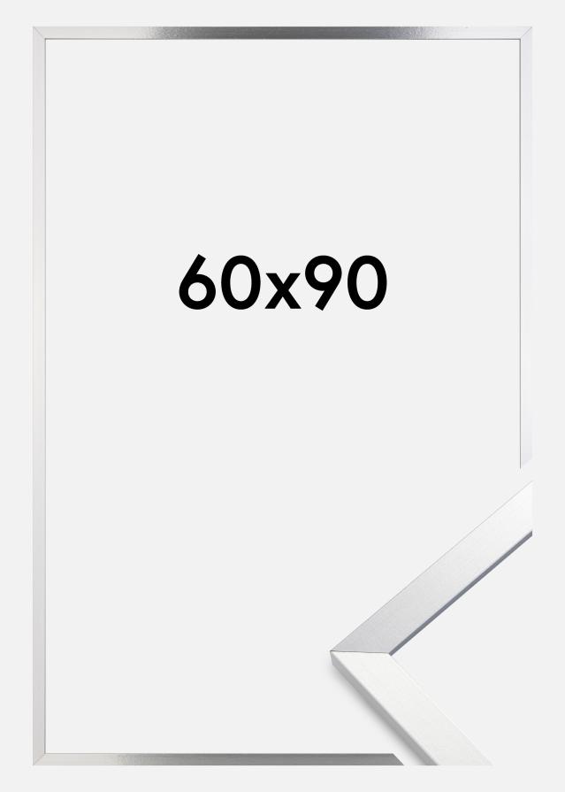 Rama Trendy Szkło akrylowe Srebrny 60x90 cm