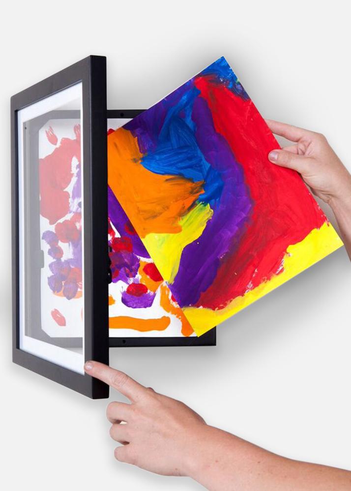 Rama na rysunki Little Davinci Czarny A3