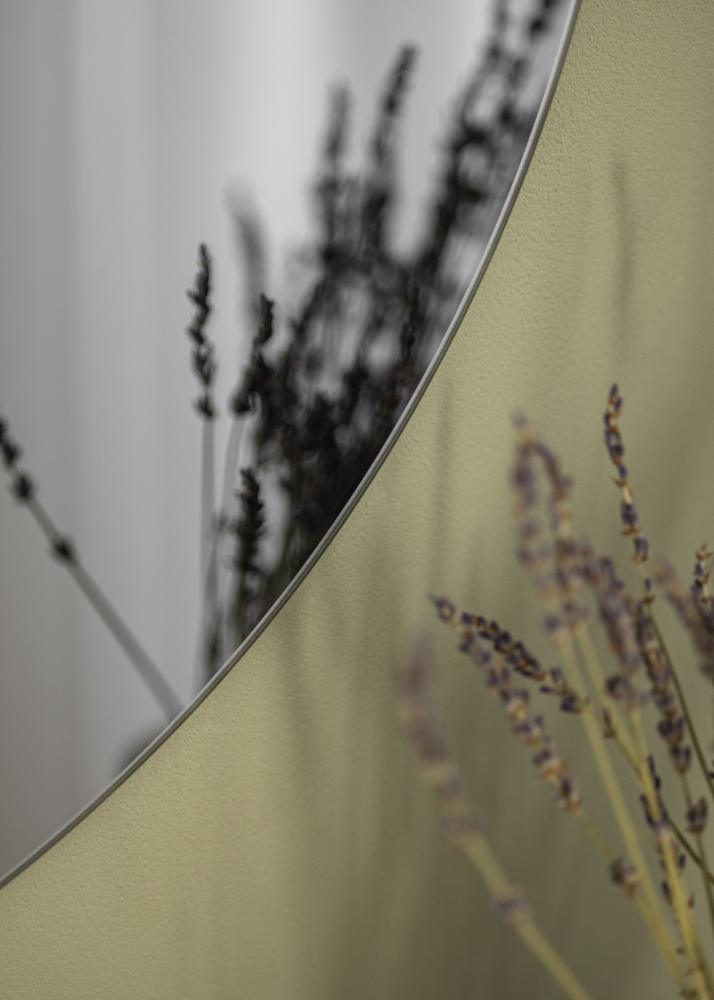 KAILA Okrągły Lustro Smoked Grey 70 cm Ø