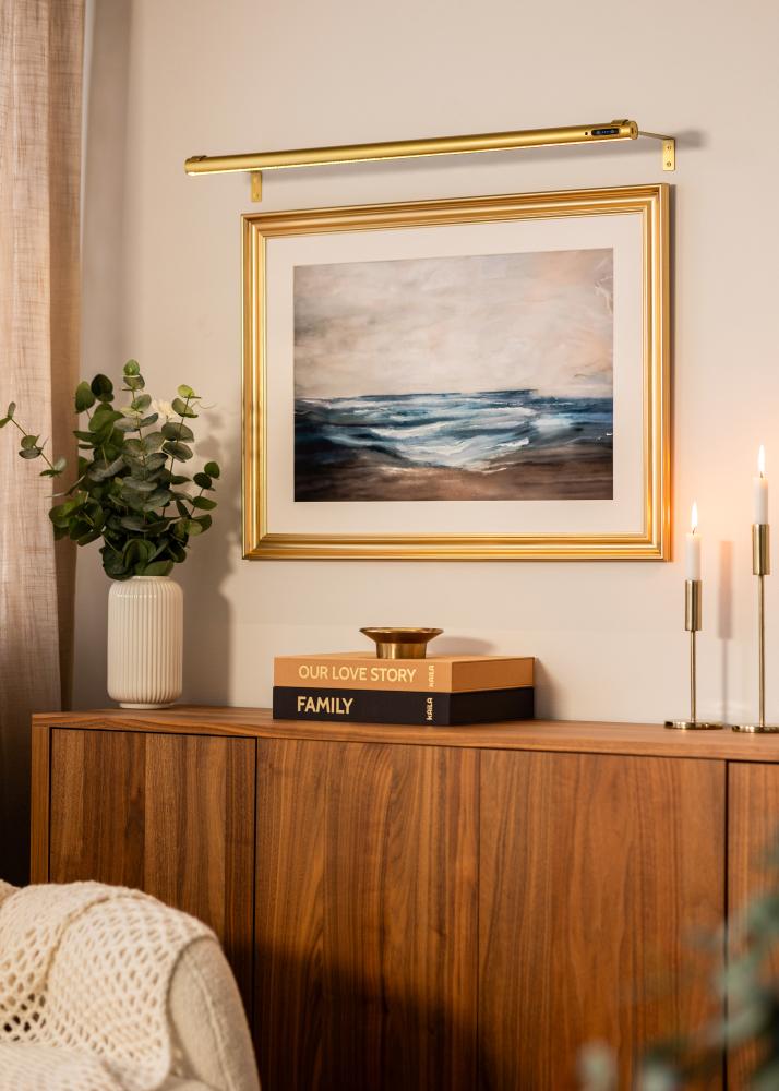 KAILA Brilliance Napędzane bateriami oświetlenie obrazów 80 cm - Złoty