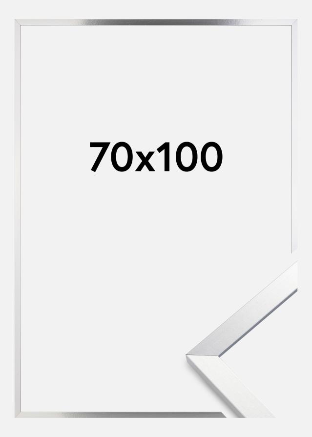 Rama Trendy Szkło akrylowe Srebrny 70x100 cm