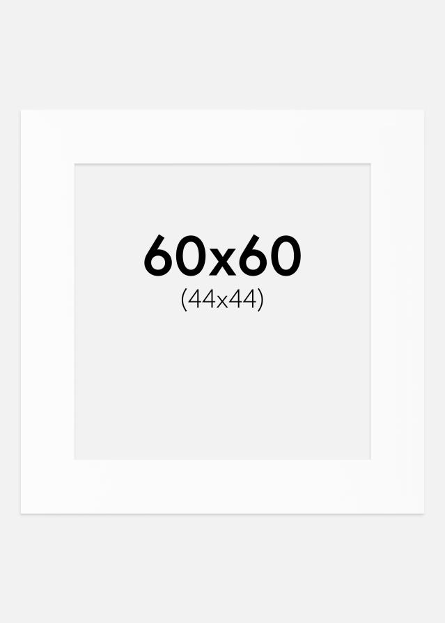 Passe-patrout Canson Biały Biały środek 60x60 cm (44x44)
