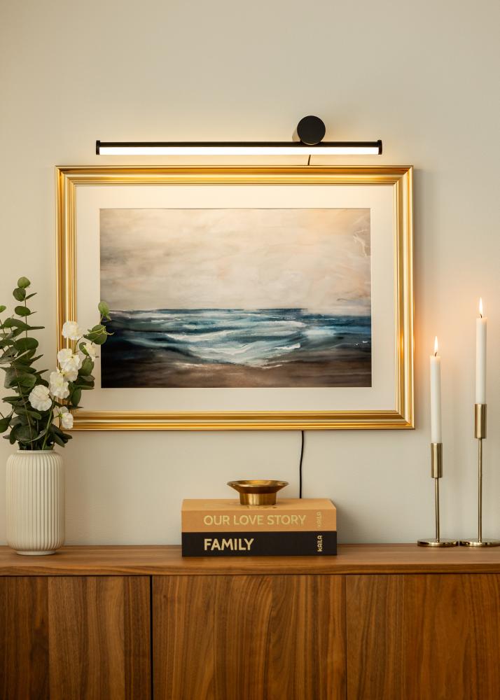 KAILA Shine Oświetlenie Obrazów 60 cm - Czarny