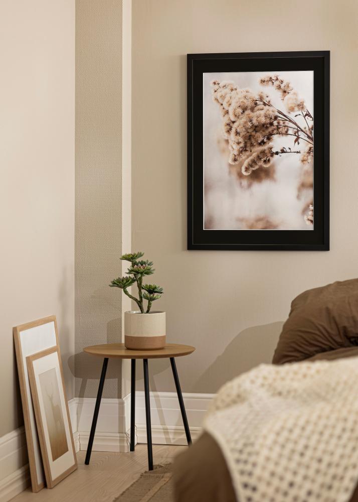 Rama Black Wood 70x100 cm - Passe-patrout Czarny 24x36 inches