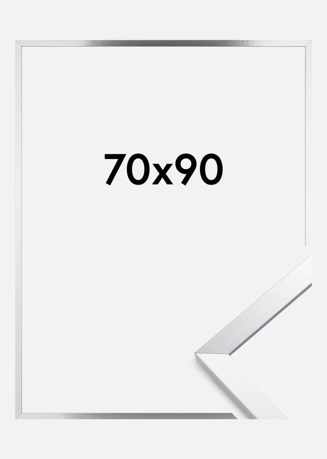 Rama Trendy Szkło akrylowe Srebrny 70x90 cm