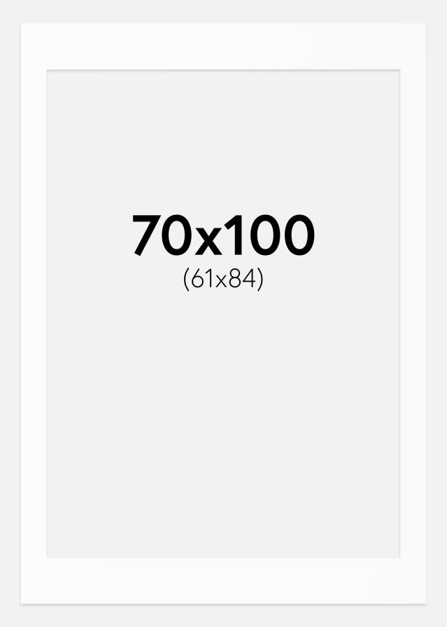 Passe-patrout Canson Biały Biały środek 70x100 cm (61x84)