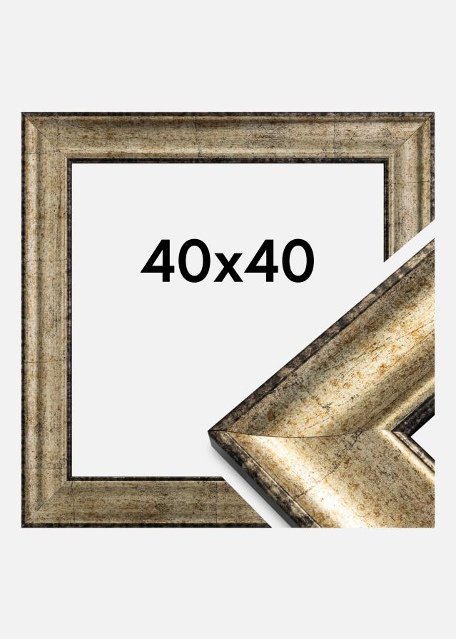 Rama Saltsjöbaden Szkło akrylowe Stare złoto 40x40 cm
