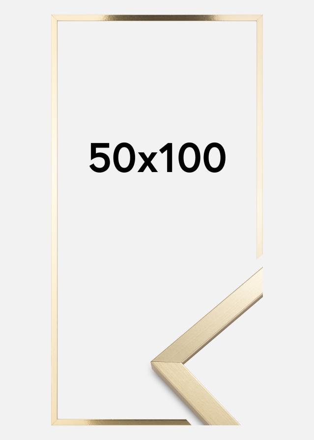 Rama Trendy Szkło akrylowe Złoto 50x100 cm