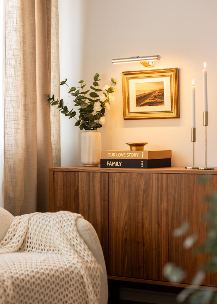 KAILA Lux Oświetlenie Obrazów na Baterie 33 cm - Srebrny