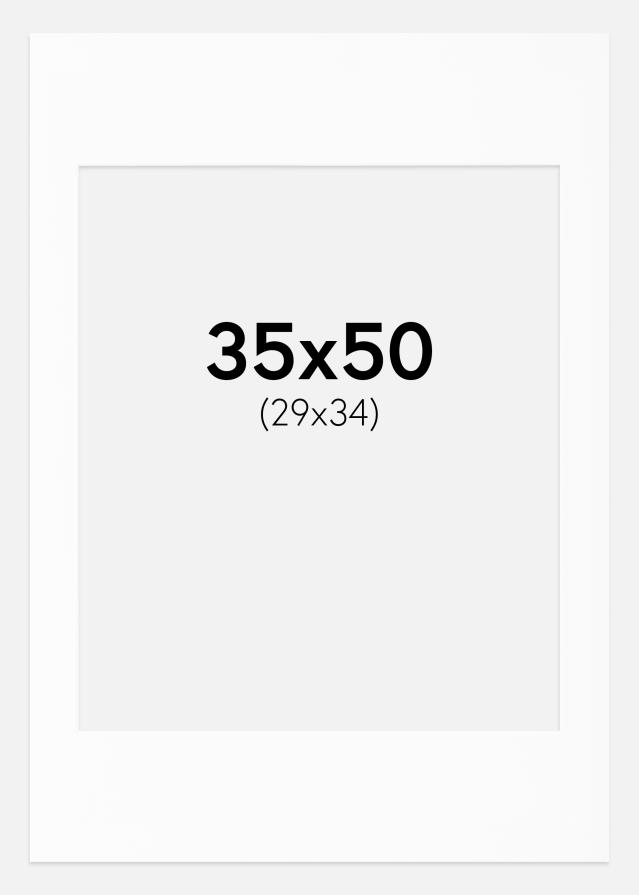 Passe-patrout Canson Biały Biały środek 35x50 cm (29x34)