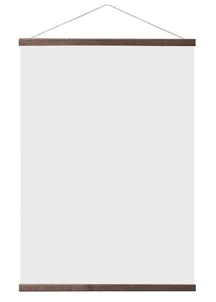 Wieszak na plakat ChiCura Ciemny Jesion - 60 cm