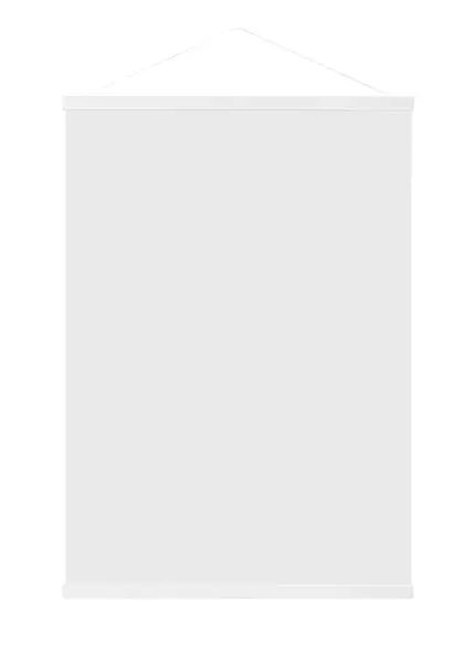 Wieszak na plakat ChiCura Biały Jesion - 70 cm