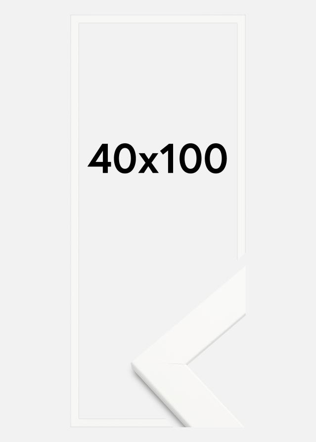 Rama Trendline Szkło akrylowe Biały 40x100 cm