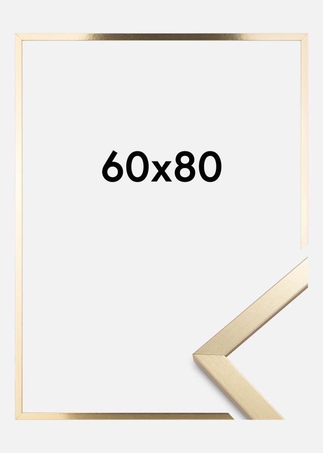 Rama Trendy Szkło akrylowe Złoto 60x80 cm