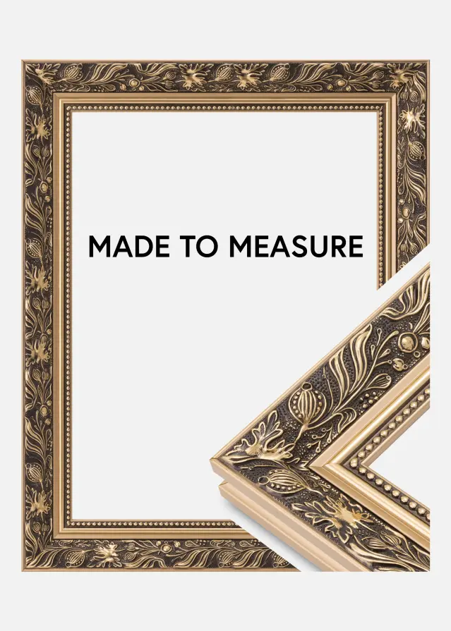 Rama Medevi Złoty - Dowolny rozmiar