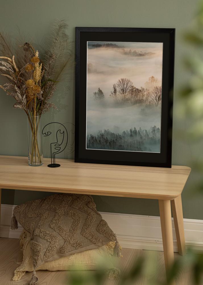 Rama Trendline Czarny 35x45 cm - Passe-patrout Czarny 24x34 cm