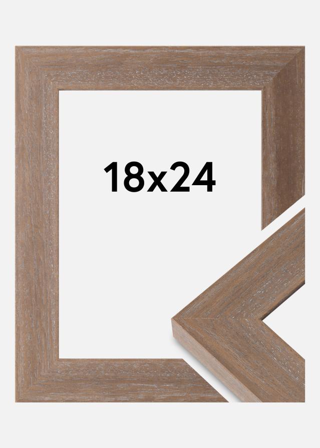 Rama Juno Szkło akrylowe Szary 18x24 cm