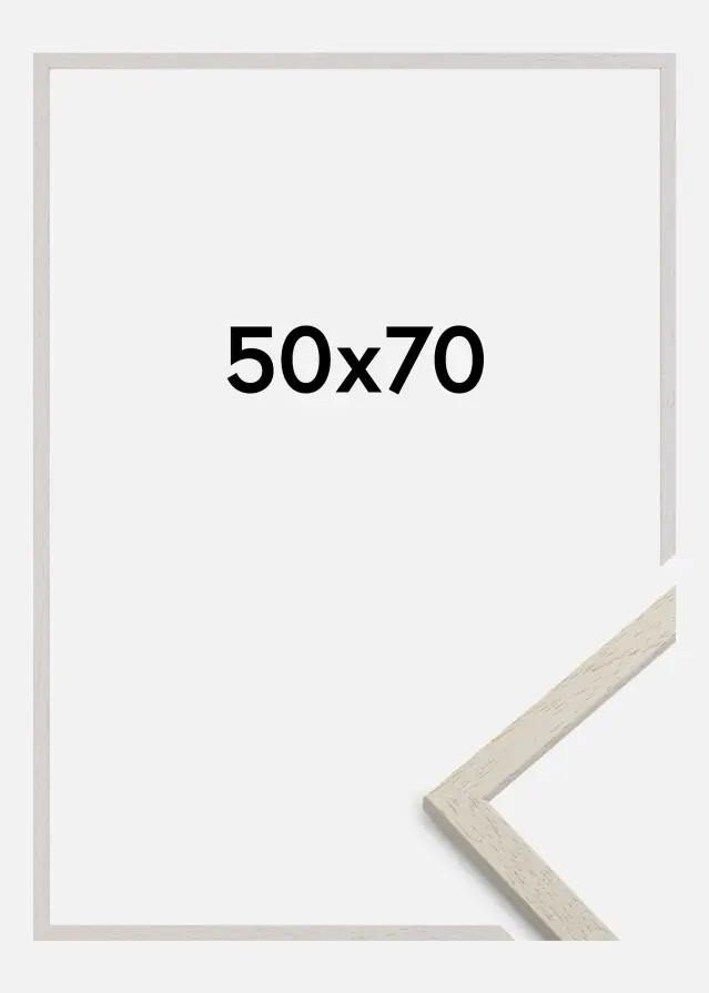 Rama Edsbyn Szkło akrylowe Piasek 50x70 cm