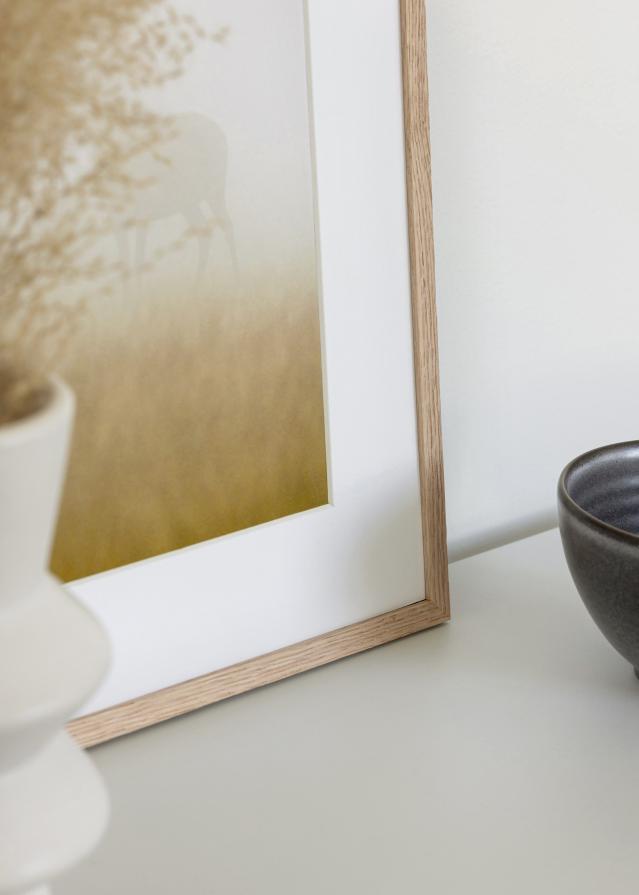 Rama Dąb wąski szkło akrylowe 13x18 cm