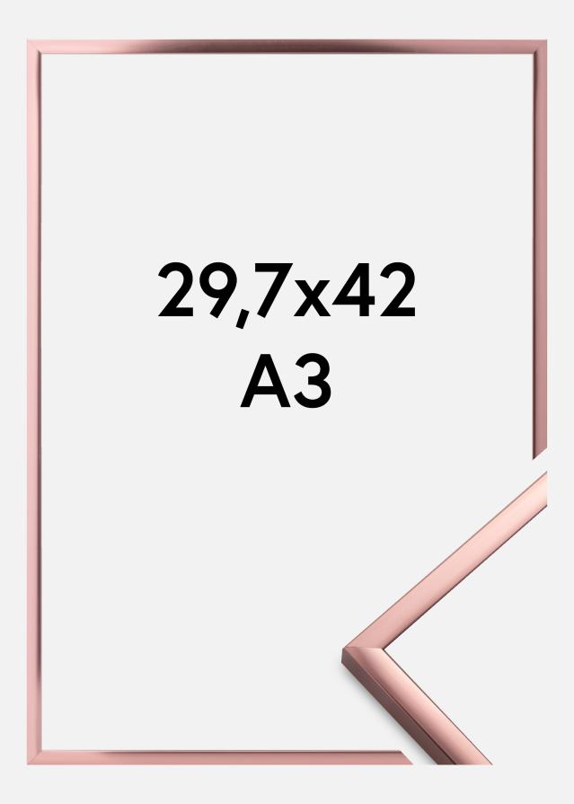 Rama Plakat Frame Aluminum Różowe złoto 29,7x42 cm (A3)