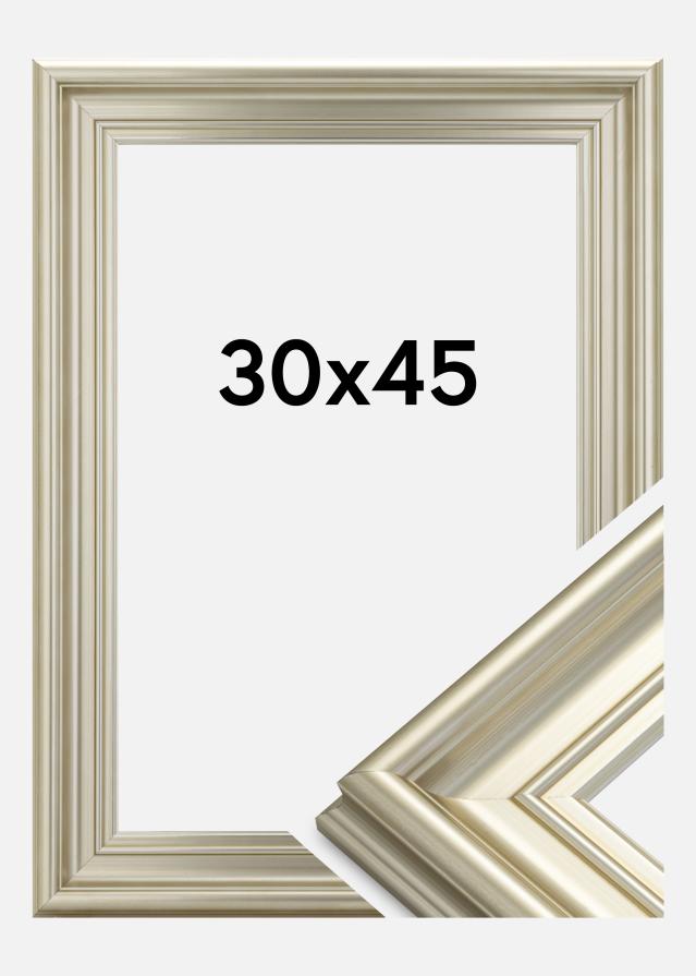 Rama Mora Premium Srebrny 30x45 cm